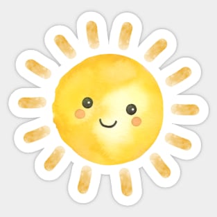 Cute Happy Sun Sticker